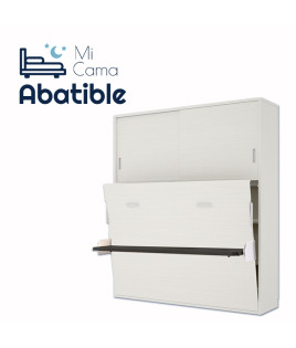 Cama Abatible de matrimonio con escritorio y armario