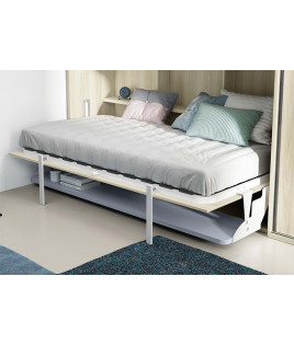 Cama Abatible con escritorio y armario