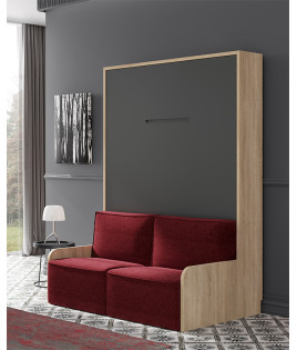 Cama Abatible Vertical con Sofá