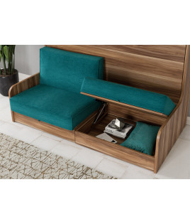 Cama Abatible Vertical con Sofá