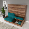 Cama Abatible Horizontal con Sofá