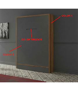 Cama Abatible Vertical con más altura, mayor facilidad para bajar y subir a la cama