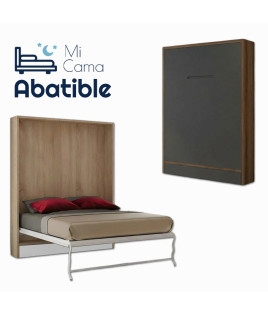 Cama Abatible Vertical con más altura, mayor facilidad para bajar y subir a la cama