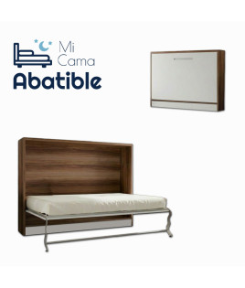 Cama Abatible Horizontal con más altura, mayor facilidad para bajar y subir a la cama