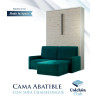 Cama Abatible Vertical con Sofá Chaiselongue
