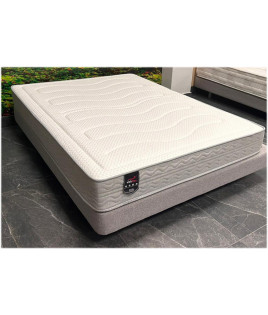 Pack Cama Abatible Vertical con Sofá Chaiselongue y Colchón