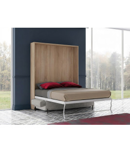 Cama Abatible Vertical con Sofá