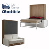 Cama Abatible Vertical con Sofá